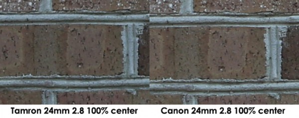 Tamron 24-70/2.8 VC vs. Canon 24-70/2.8 L