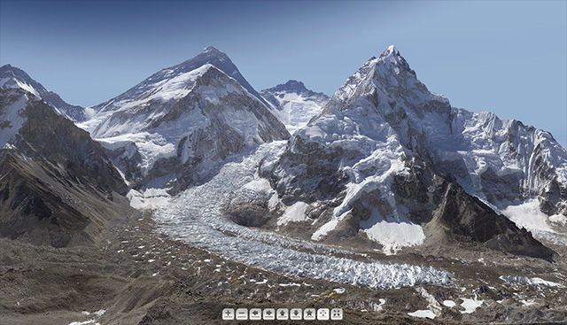 Jó játék melószünetre: gigapanoráma a Mt. Everestről